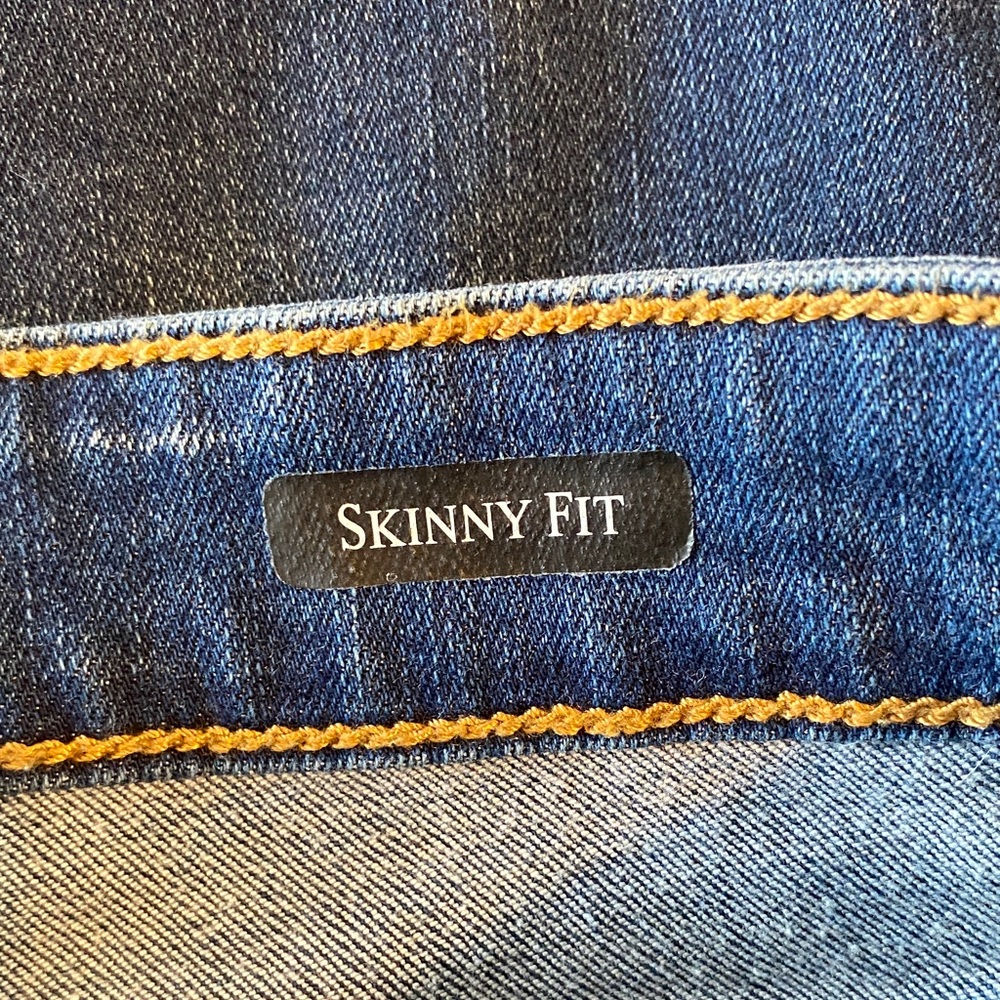 Judy Blue Women's Ripped Blue Skinny Jeans - Picture 5 of 5